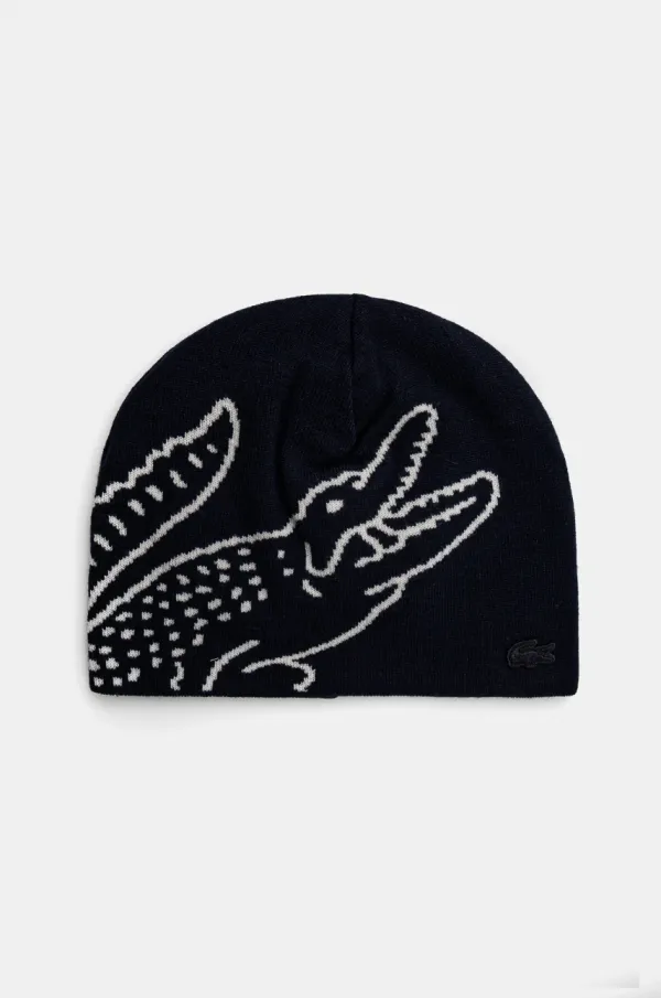 Lacoste Volnena kapa Lacoste mornarsko modra barva, RB3021