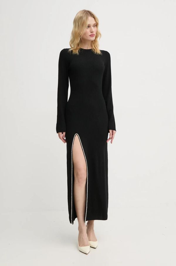 From Future Volnena obleka FROM FUTURE črna barva, WRO02313