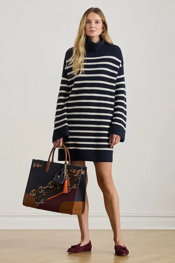 Lauren Ralph Lauren Volnena obleka Lauren Ralph Lauren