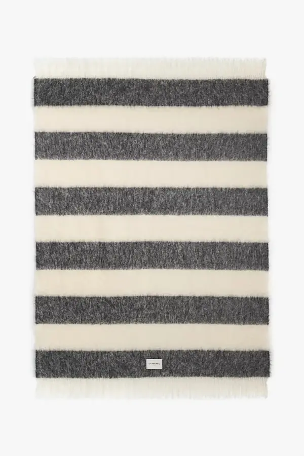 La Mania Volnena odeja La Mania Mohé Stripes 150 x 200 cm