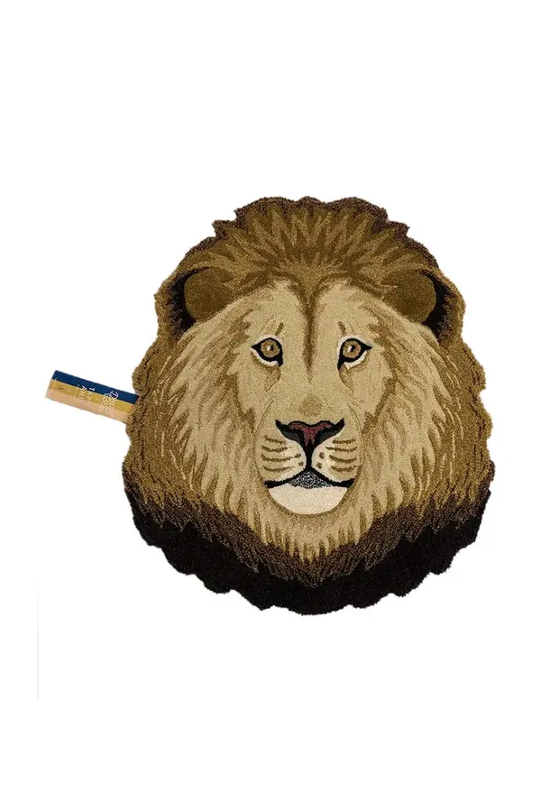 Doing Goods Volnena preproga Doing Goods Ari Lion Head 113 x 95 cm