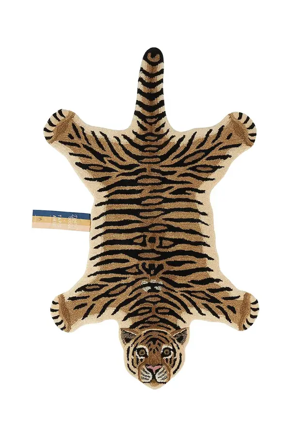 Doing Goods Volnena preproga Doing Goods Drowsy Tiger 150 x 90 x 2 cm
