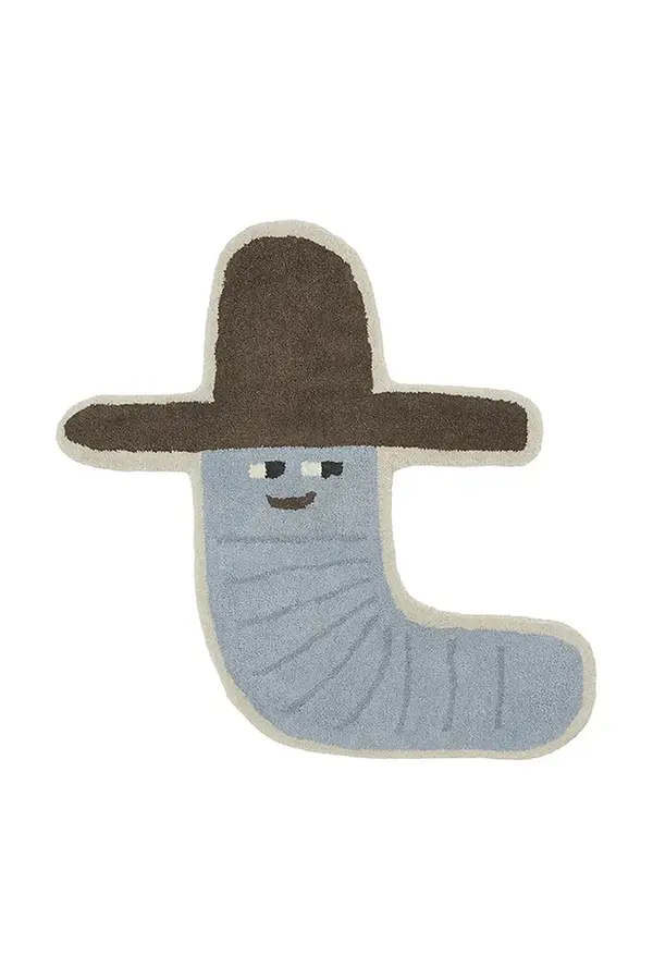 OYOY Volnena preproga OYOY Calle Cowboy 85 x 82 cm