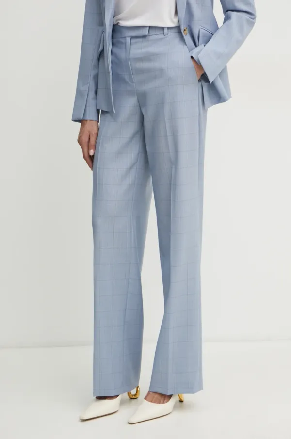 BOSS Volnene hlače BOSS 50534529