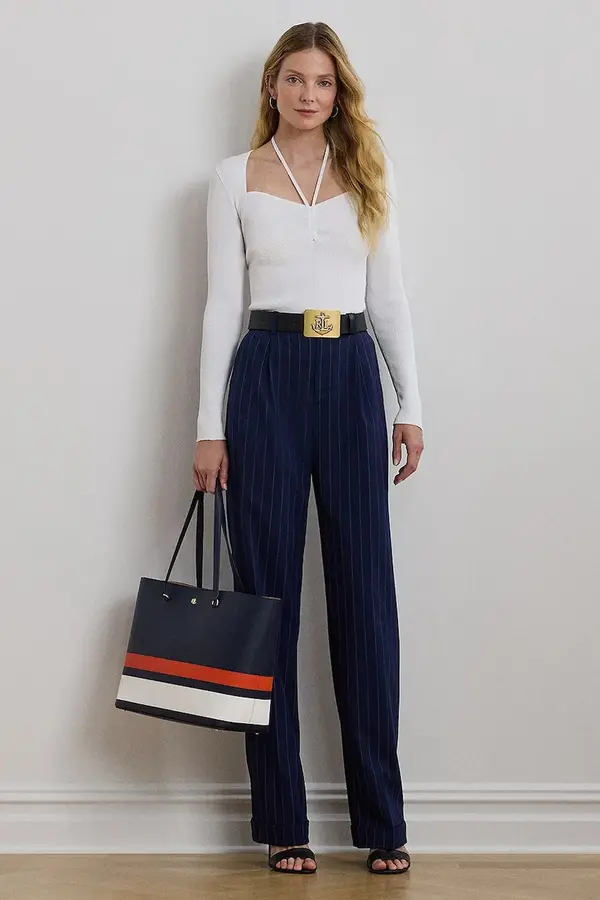 Lauren Ralph Lauren Volnene hlače Lauren Ralph Lauren