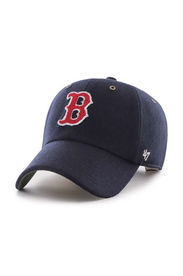 47 brand Volneni vizir 47 brand MLB Boston Red Sox mornarsko modra barva, B-PNTCU02WIS-NY