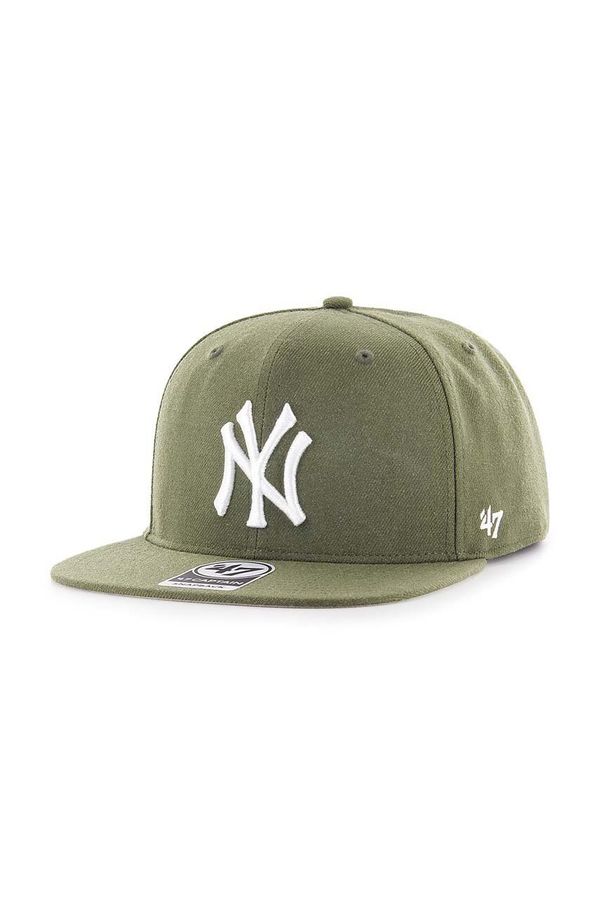 47 brand Volneni vizir 47 brand MLB New York Yankees zelena barva, B-NSHOT17WBP-SWA