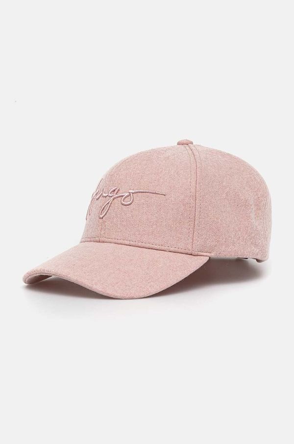 Hugo Volneni vizir HUGO roza barva, 50524715