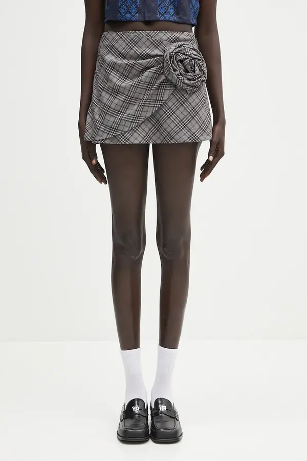 Ambush Volneno krilo AMBUSH Check Rose Skirt