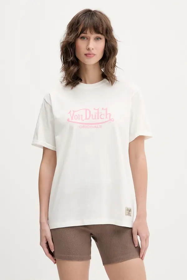 Von Dutch Von Dutch Kratka majica ženska bombažna