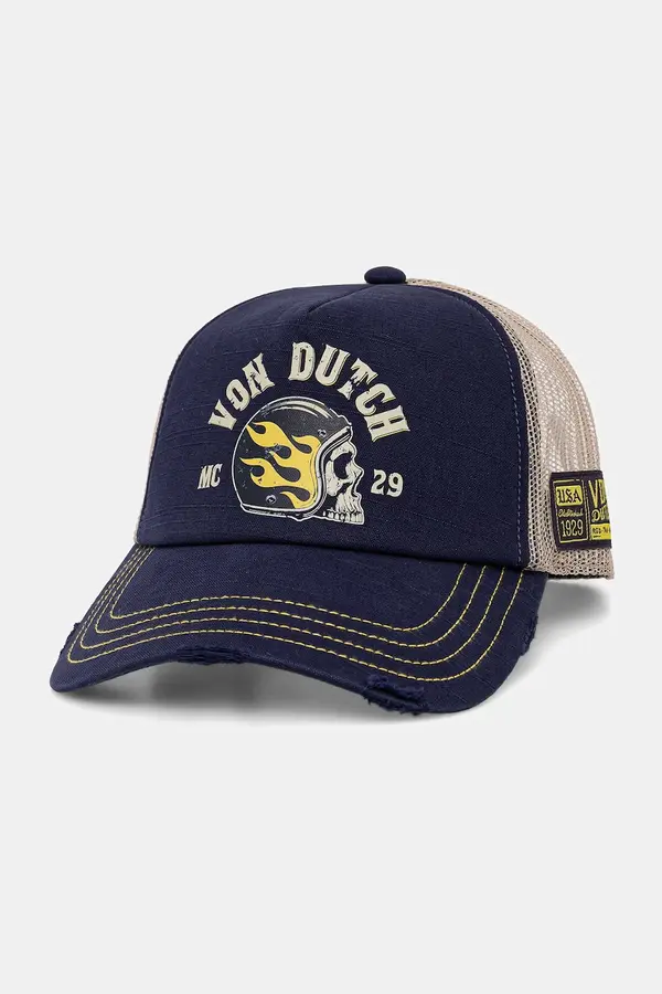 Von Dutch Von Dutch trucker kapa moška z bombažem