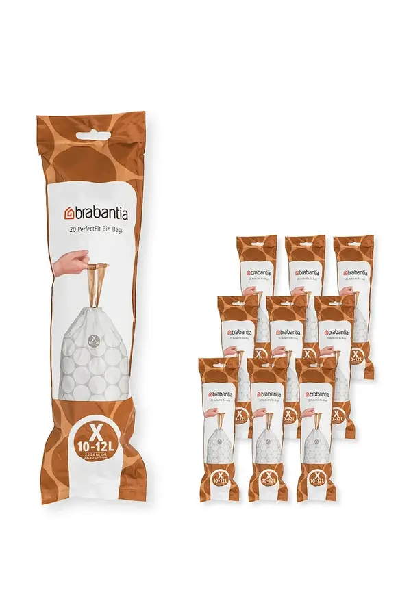 Brabantia Vrečke za smeti Brabantia PerfectFit, X, 10-12 L, 10 x 20 szt.