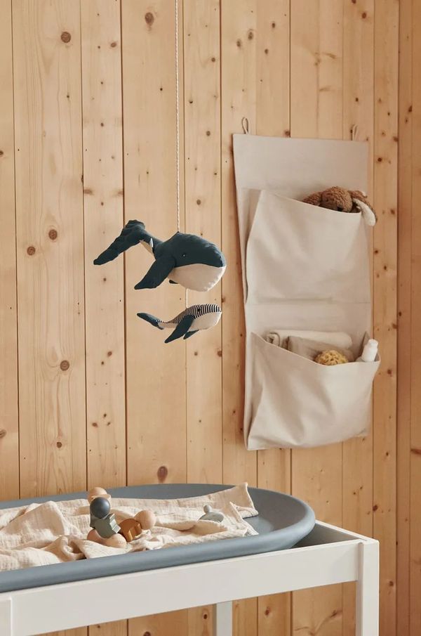 Liewood Vrtiljak za otroško posteljico Liewood Levy Whale Mobile LW18417