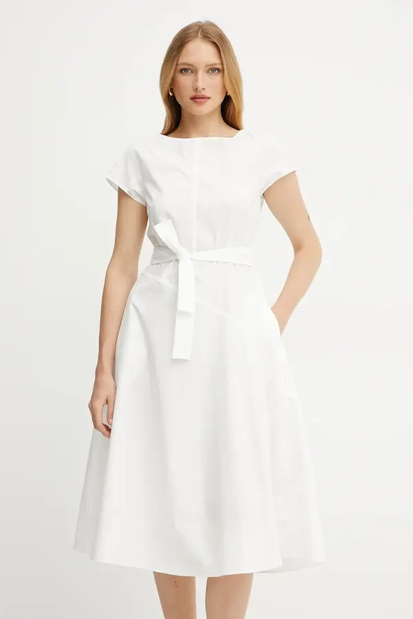 Weekend Max Mara Weekend Max Mara Bombažna obleka Weekend Max Mara