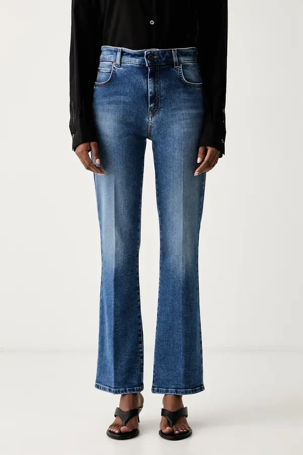 Weekend Max Mara Weekend Max Mara bootcut kavbojke ženske WKDRAPALLO