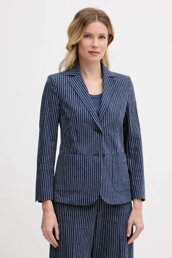 Weekend Max Mara Weekend Max Mara enoredni suknjič ženski z bombažem ALETTA