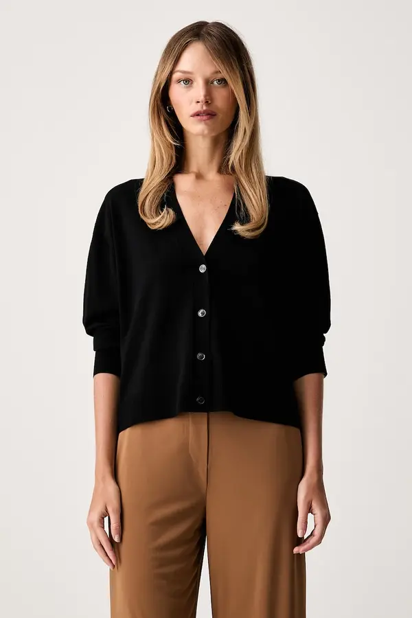 Weekend Max Mara Weekend Max Mara kardigan ženski z viskozo WKDBOARIO
