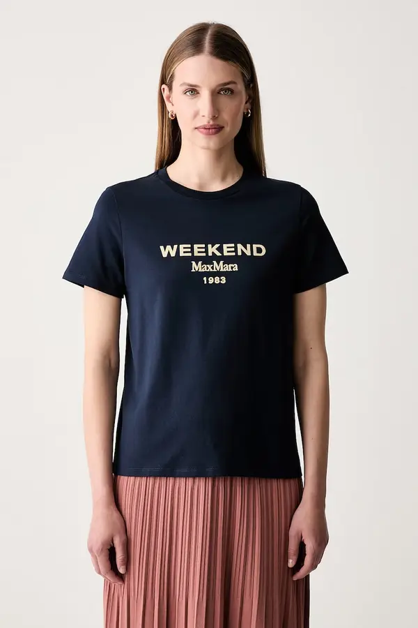 Weekend Max Mara Weekend Max Mara kratka majica ženska bombažna WKDEDISON