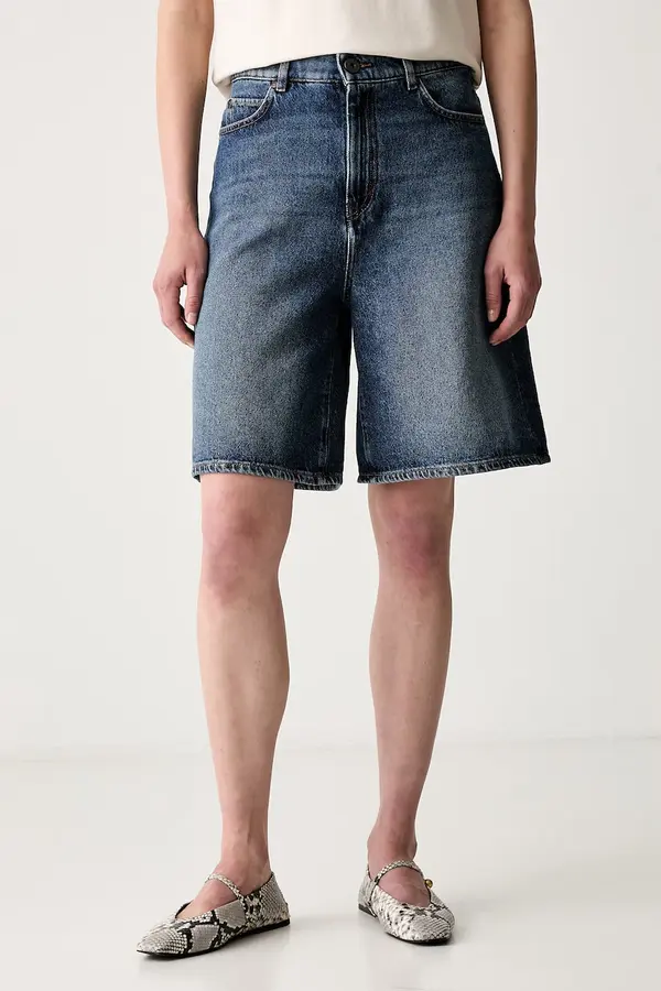 Weekend Max Mara Weekend Max Mara kratke hlače ženske denim WKDDONNOLA