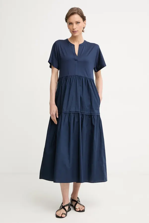 Weekend Max Mara Weekend Max Mara poletna obleka bombažna CAPSULA