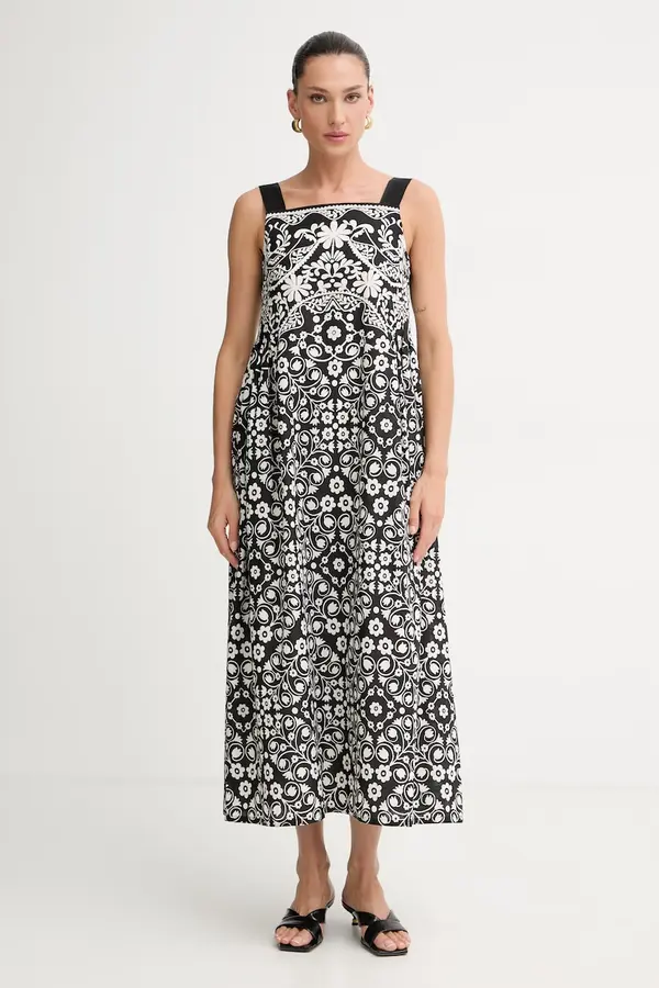 Weekend Max Mara Weekend Max Mara poletna obleka bombažna