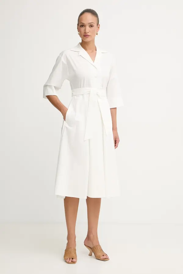Weekend Max Mara Weekend Max Mara poletna obleka bombažna PADANA