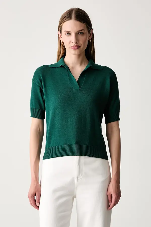 Weekend Max Mara Weekend Max Mara polo majica ženska bombažna WKDALBERO