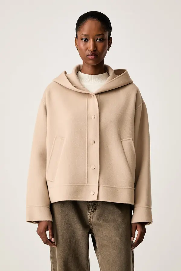 Weekend Max Mara Weekend Max Mara prehodna jakna ženska z volno WKDRIDENTE