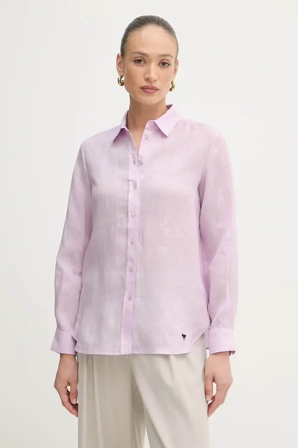Weekend Max Mara Weekend Max Mara srajca ženska lanena WERNER