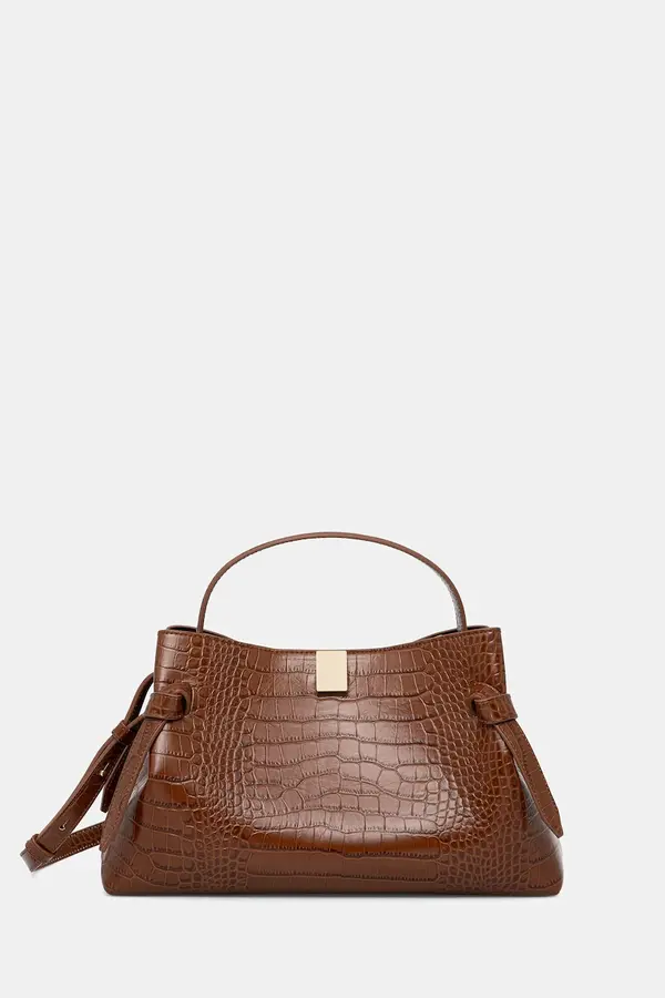 Yuzefi Yuzefi crossbody torbica ženska usnjena GYOZA