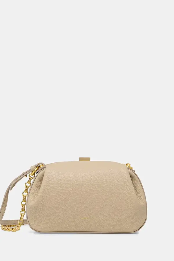 Yuzefi Yuzefi klasična torbica ženska usnjena OYSTER CLUTCH MINI