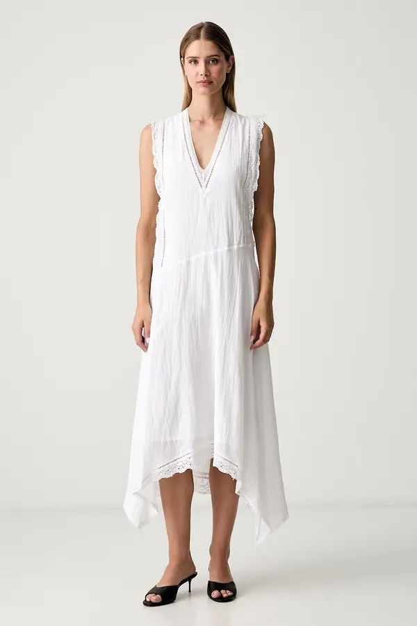 Zadig&Voltaire Zadig&Voltaire poletna obleka z bombažem REROL
