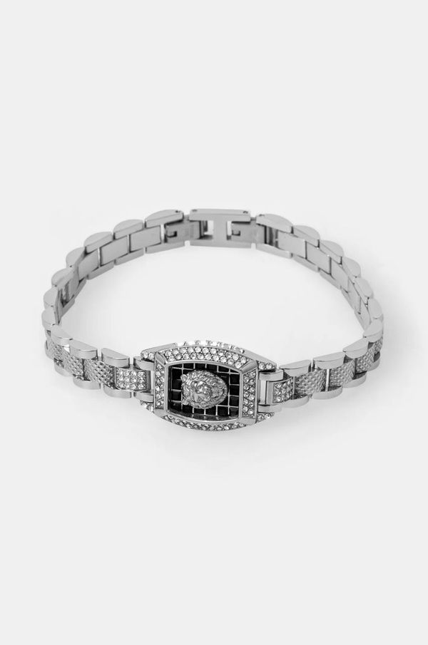 Guess Zapestnica Guess LION KING moška, JUMB05 000JW