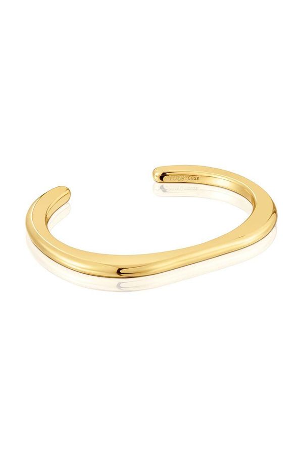 Tous Zapestnica iz srebra prevlečenega z zlatom Tous Line 1004232270