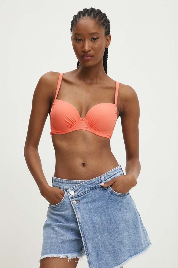 Answear Lab Zgornji del kopalk Answear Lab oranžna barva