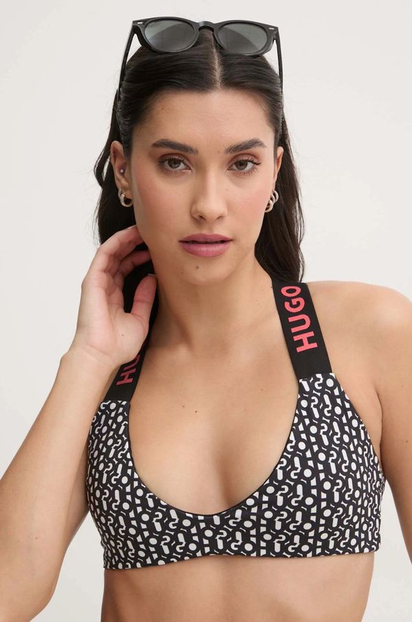 HUGO Zgornji del kopalk HUGO črna barva, 50534948