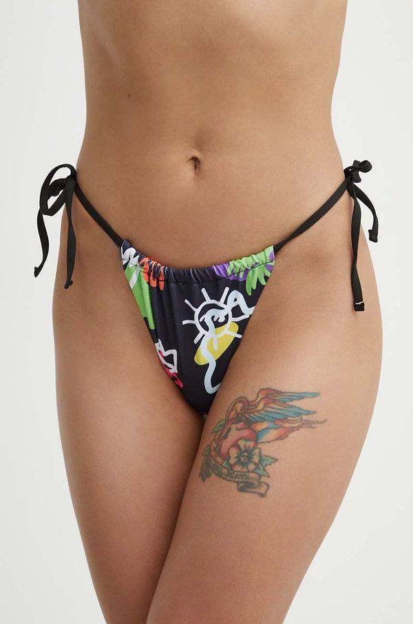 On Vacation Zgornji del kopalk On Vacation Scribbles črna barva, OVC SW23