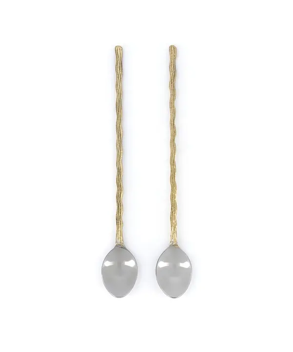 Doing Goods Žlica za latte Doing Goods Wavy Latte Spoon Set 2-pack