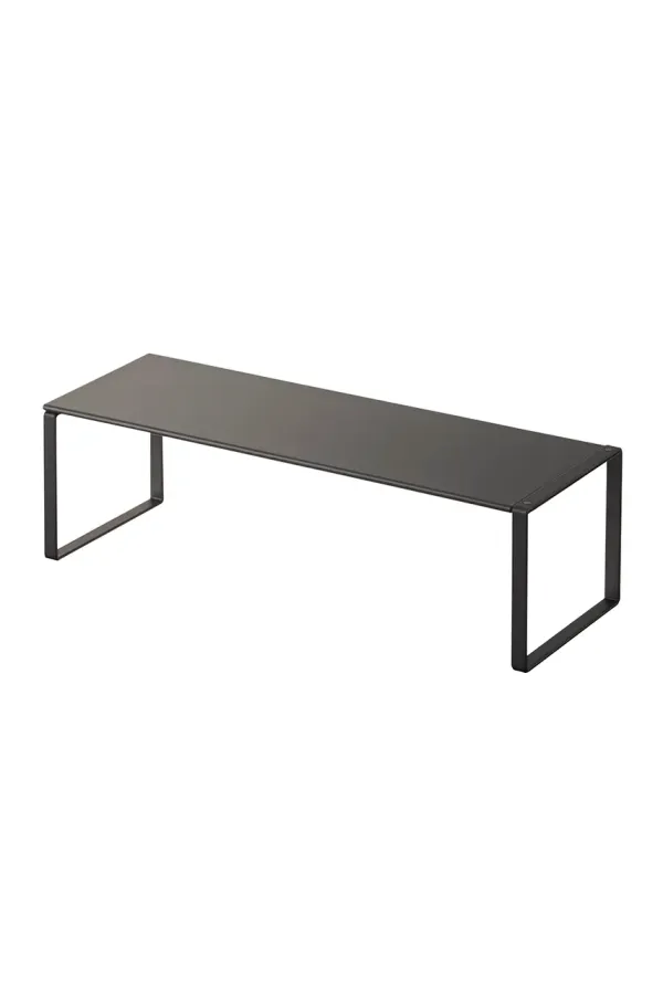 Yamazaki Zložljiva polica za čevlje Yamazaki Frame črna barva