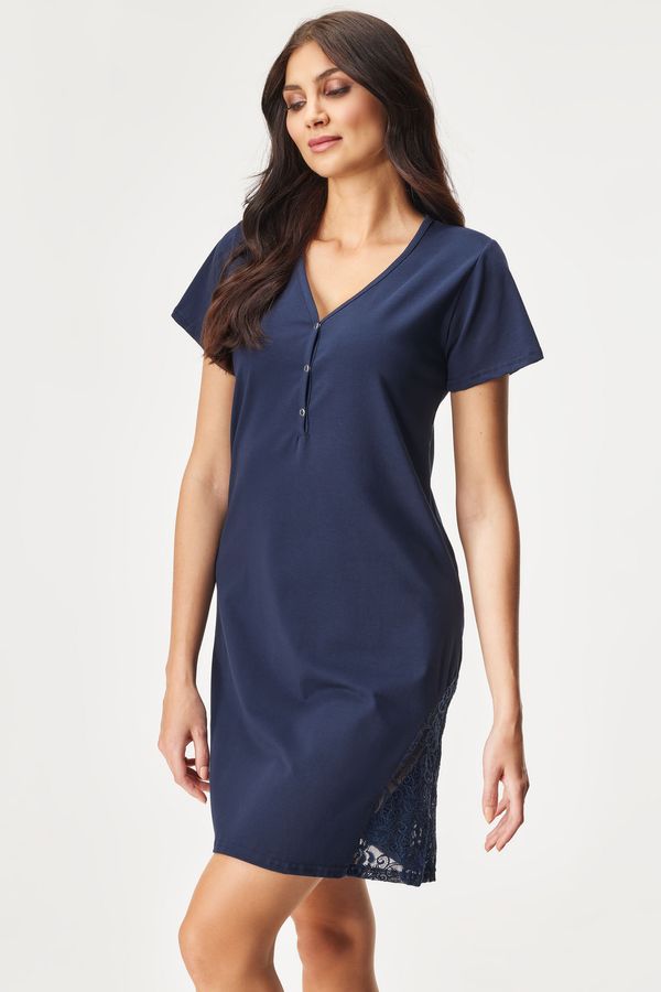 Anda Kratka spalna srajčka za dojenje Inez