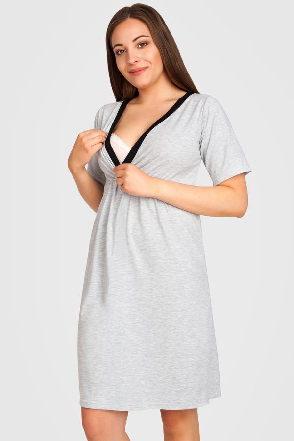 Anda Spalna srajca za nosečnice in dojenje Plisa