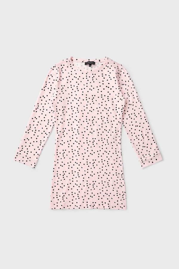 Astratex Dekliška bombažna spalna srajca Pink Soul