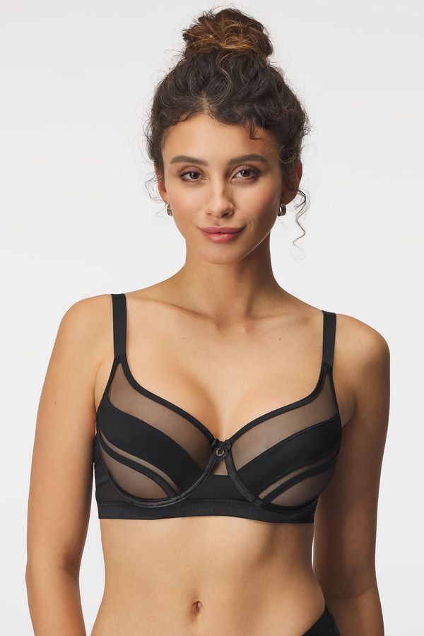 AXAMI Nepodložen modrček Hailee Black