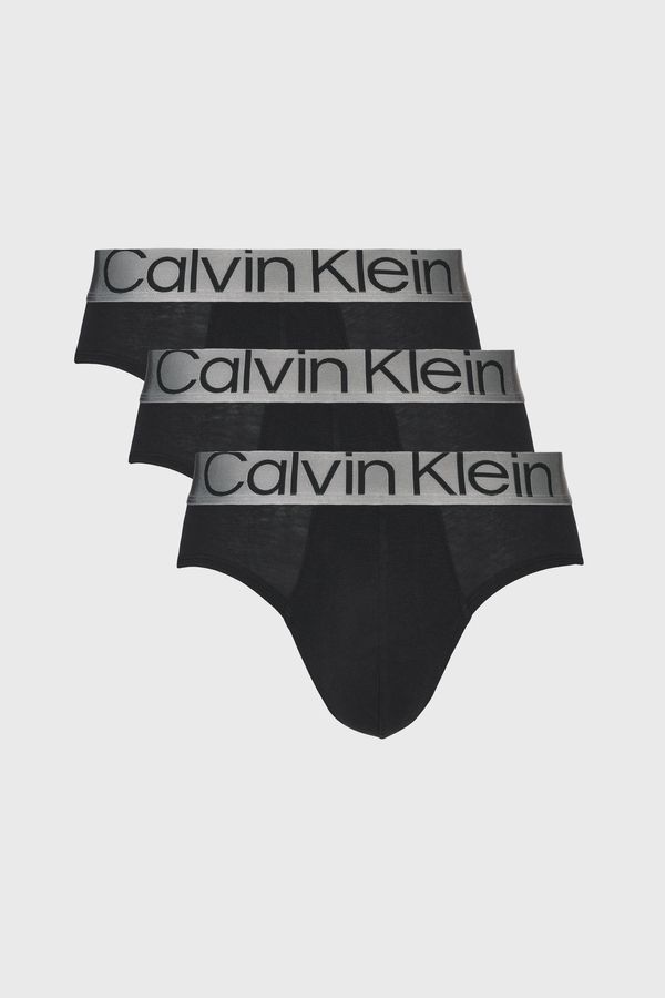 Calvin Klein 3PACK Spodnjice Calvin Klein Steel Cotton