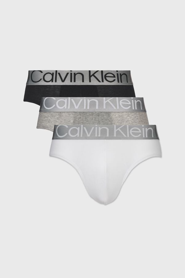 Calvin Klein 3PACK Spodnjice Calvin Klein Steel Cotton