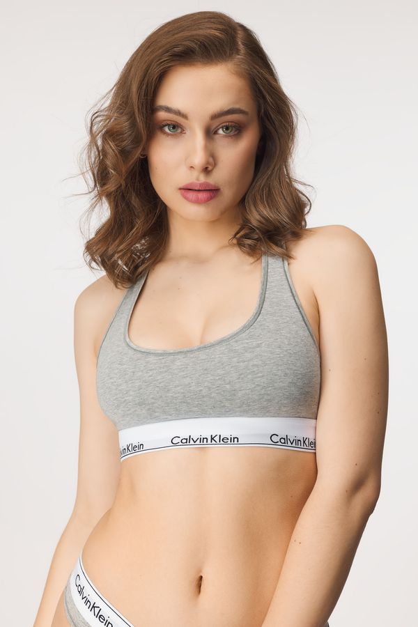 Calvin Klein Modrček Calvin Klein Modern Cotton Bralette