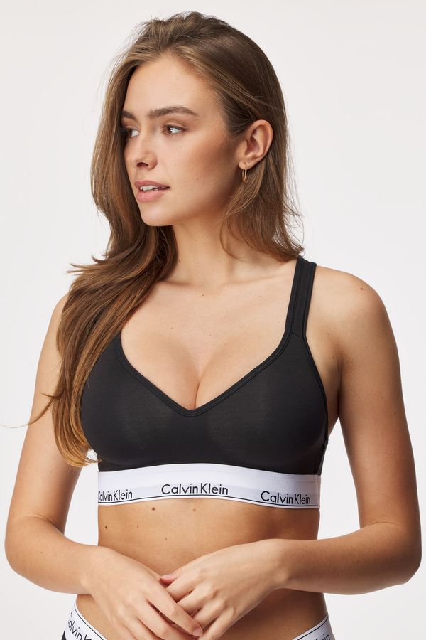 Calvin Klein Podložen modrček Calvin Klein Modern Cotton Bralette