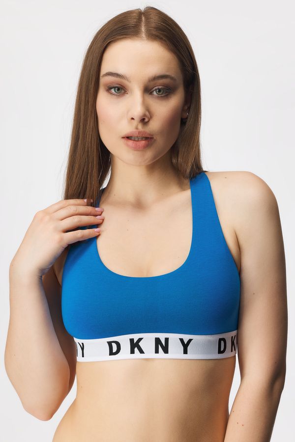 DKNY Modrček DKNY Cozy Bralette