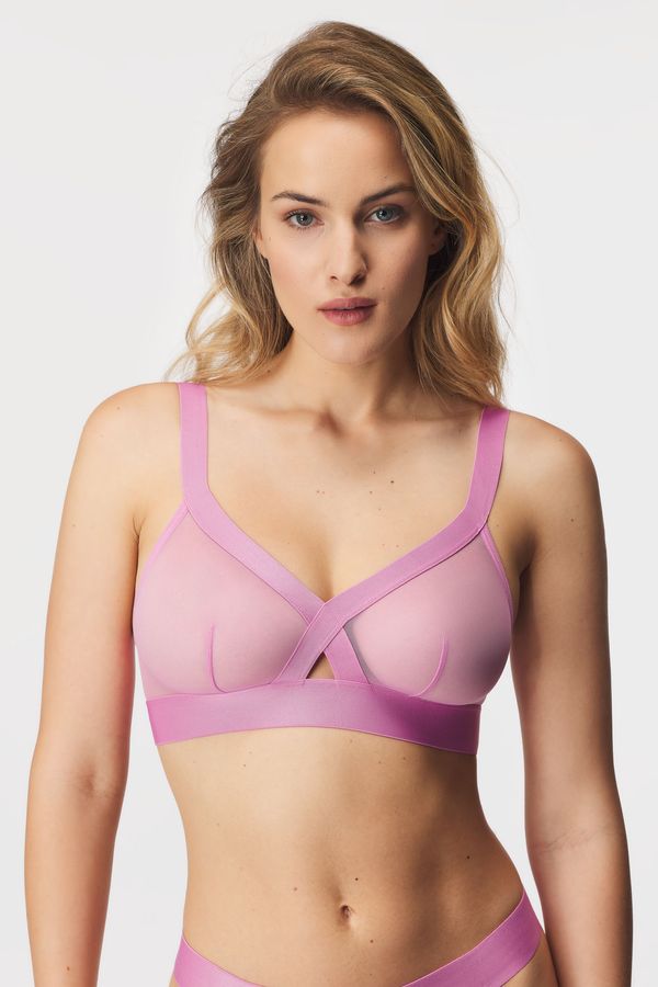 DKNY Modrček DKNY Sheer Bralette