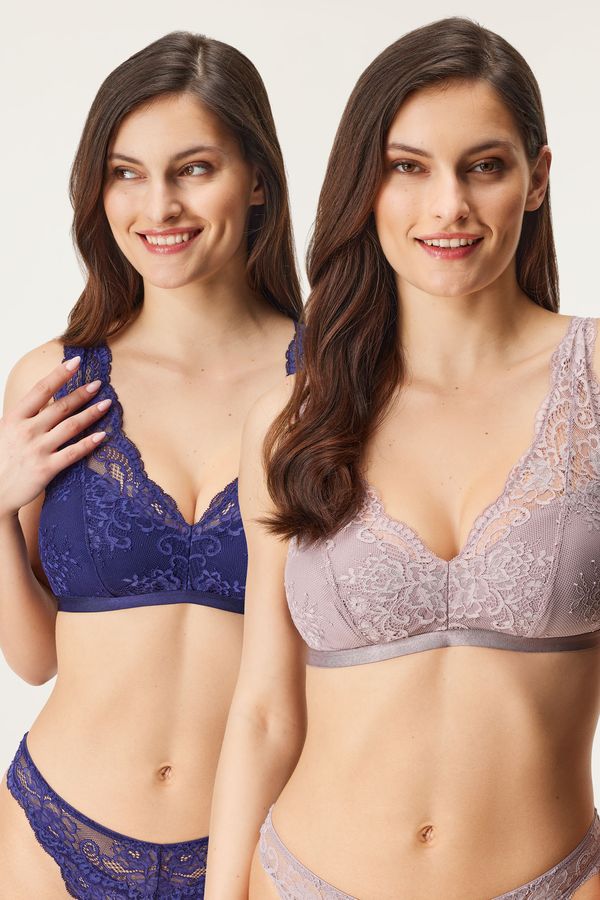 Dorina 2PACK Modrček Amaya Bralette z odstranljivimi blazinicami